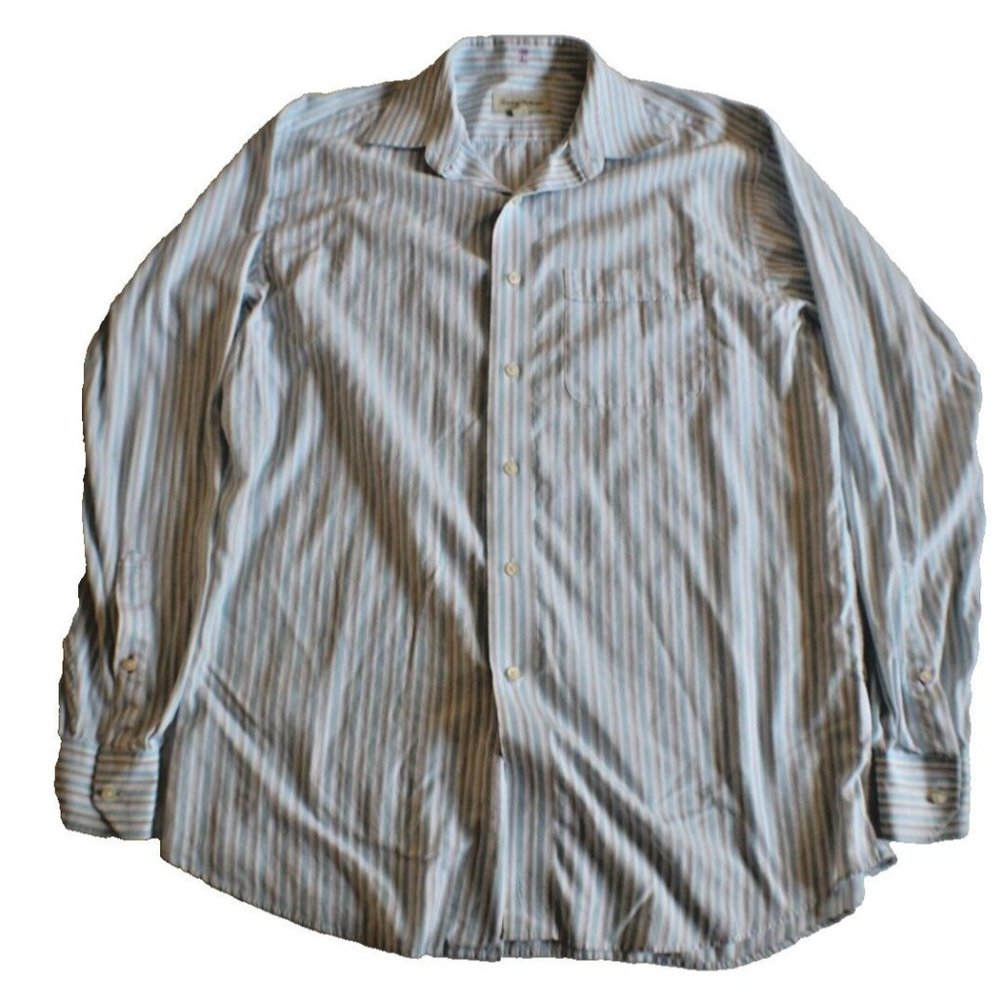 Tommy Bahama Mens Dress Shirt Size 34 / 35
